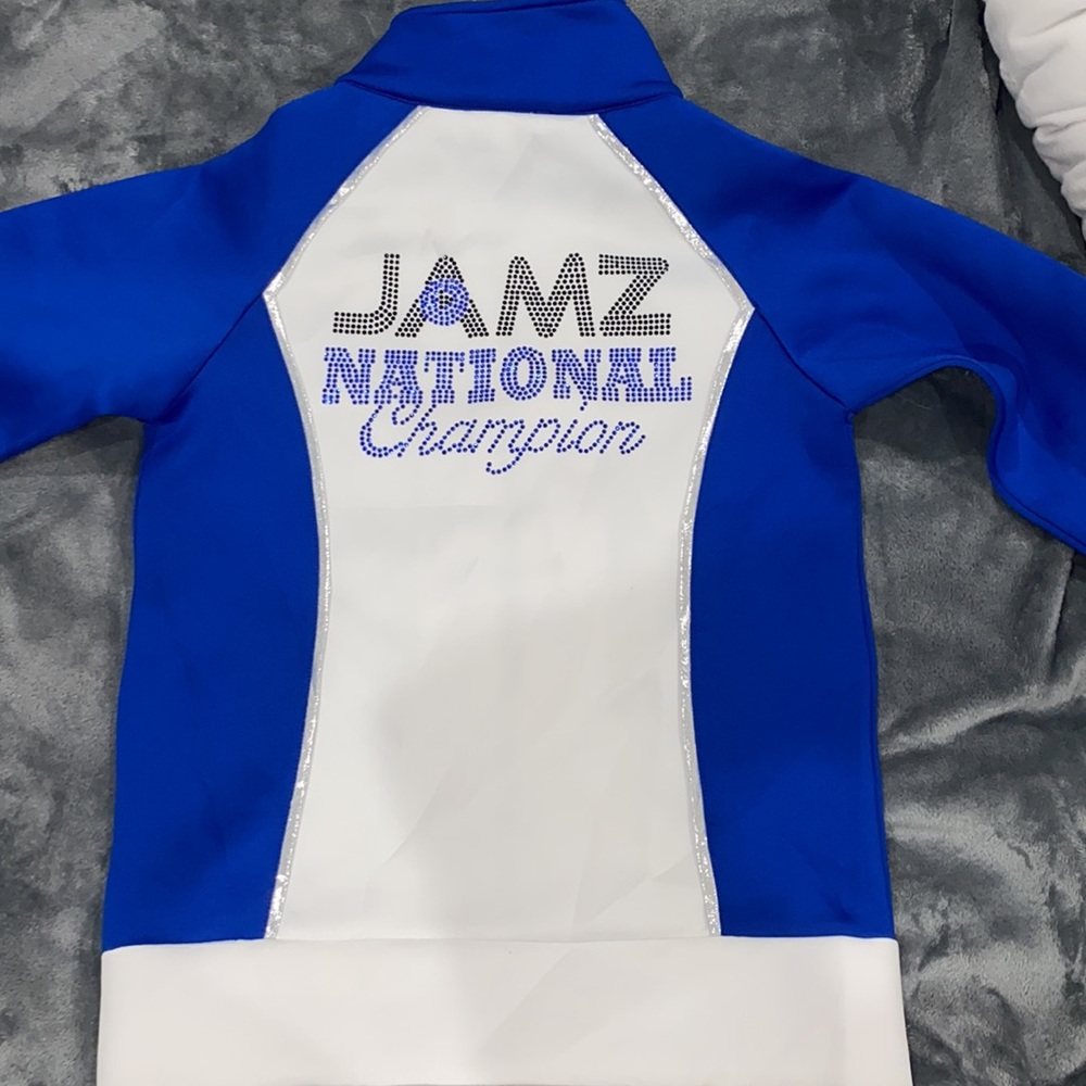 Jamz cheerleading and dance national champion zip up jacket